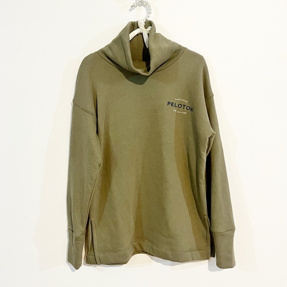 Peloton Funnel Neck Pullover Sweatshirt NWT - Picture 2 of 9